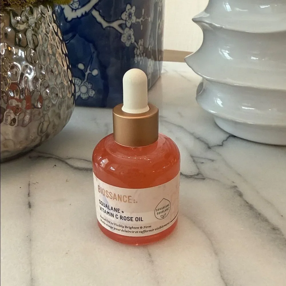 Biossance Squalane + Vitamin C Rose Oil